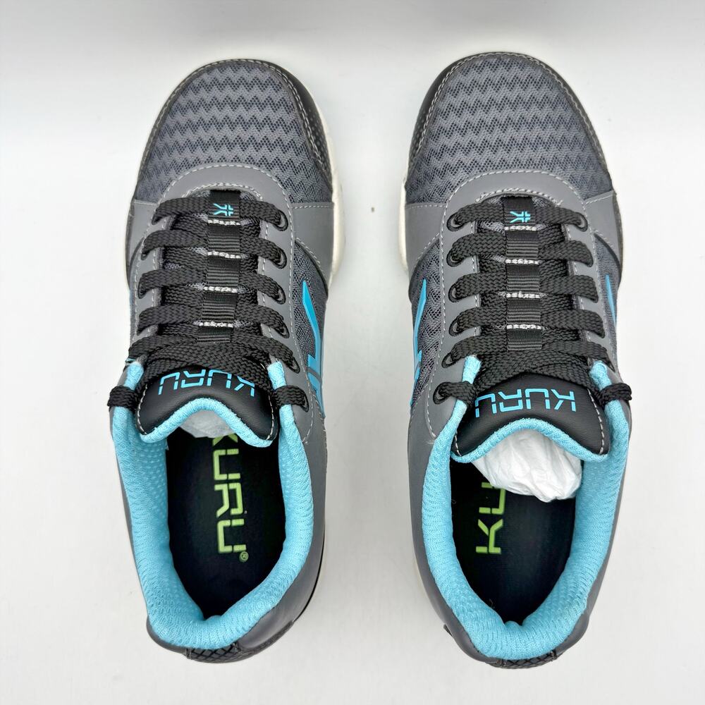 Kuru Womens Quantum Walking Sneakers US 5.5 WIDE White Blue Athletic NIB - Picture 10 of 12